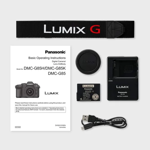 Vista 14 de Cámara Panasonic Lumix DMC-G85KBODY de lentes intercambiables, sin espejo, 4K, cuerpo solamente, 16 megapíxeles, negro
