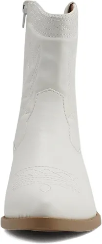 Vista 3 de SODA Picotee - Botas de tobillo cosidas para mujer