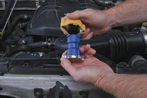 Vista 2 de Mityvac MV4560 Kit de prueba de presión del radiador/sistema de refrigeración para automóviles asiáticos, europeos, estadounidenses y camiones