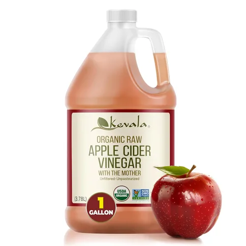 Vista 9 de Vinagre de sidra Kevala de manzana cruda orgánica