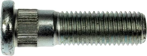 Vista 3 de Dorman 610-657 M12-1.50 - Perno dentado para rueda dentada, moleteado de 0.507 in, longitud de 1.882 in compatible con modelos Mazda seleccionados