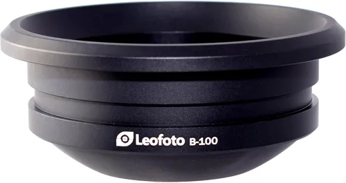 Vista 2 de LEOFOTO Adaptador de cuenco B-100 de 3.937 in para trípode LN-404C