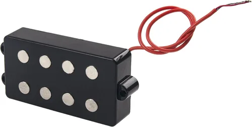 Vista 4 de Noiseless Good Balance - Pastilla de bajo de 4 cuerdas compatible con bajo (negro)