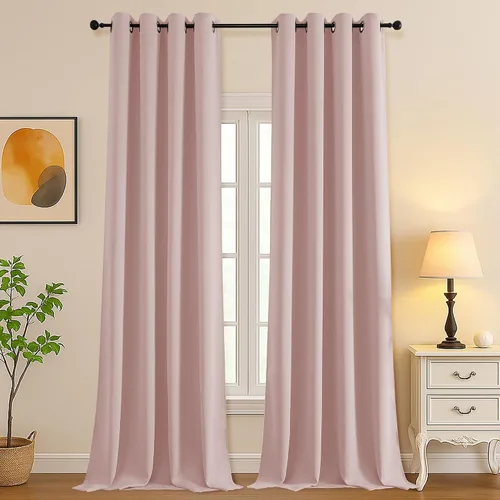 Vista 105 de Simplebrand Juego de 2 paneles de cenefa aguamarina para ventana de cocina de 14 pulgadas de largo, cortinas de oscurecimiento de habitación