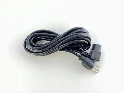 Vista 2 de OMNIHIL - Cable de alimentación C13 extra largo en forma de L de 15 pies compatible con purificador de aire Ivation Modelo: IVADGOZHEPA