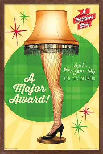 Vista 14 de Trends International A Christmas Story - Póster de pared de lámpara, 34 pulgadas de largo x 22.4 W, versión premium sin marco
