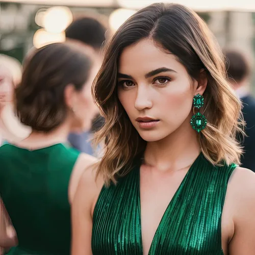 Vista 3 de Flyonce Aretes colgantes de cristal de diamantes de imitación para mujer, estilo vintage, estilo Gatsby, Cristal