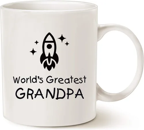 Vista 6 de MAUAG Regalos divertidos de Navidad Taza de café Taza divertida Regalos de broma, 15 onzas