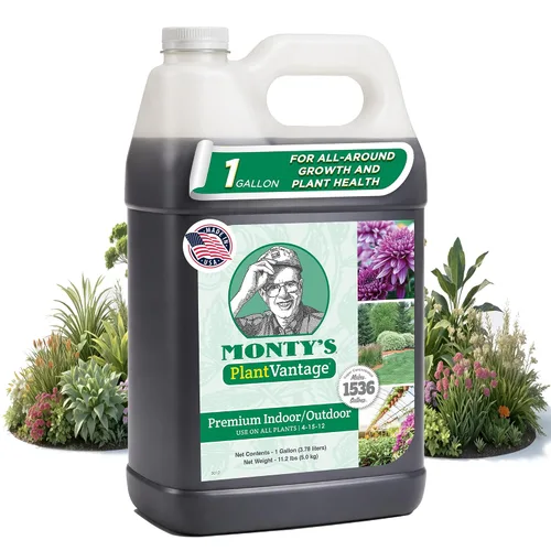 Vista 9 de PlantVantage Fertilizante líquido para plantas de crecimiento prémium - Fertilizante NPK (8-16-8) con zinc y hierro, alimento líquido para plantas