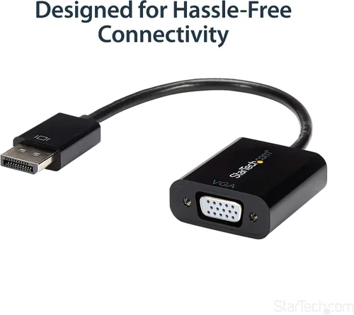 Vista 4 de StarTech Paquete de adaptadores DisplayPort a DVI + VGA