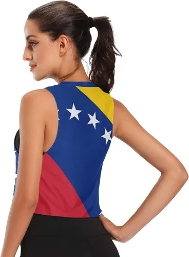 Vista 4 de Camiseta corta sin mangas para mujer, camiseta sin mangas