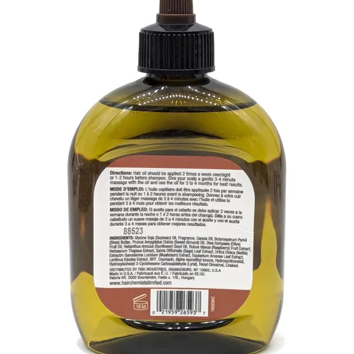 Vista 2 de Hair Chemist Aceite para el cabello 99% natural, manteca de karité, 7.1 onzas.