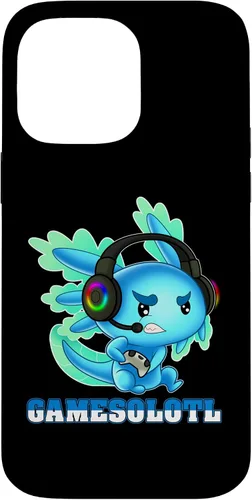 Vista 21 de Gamesolotl Gaming Gamer Axolotl Case for iPhone 17