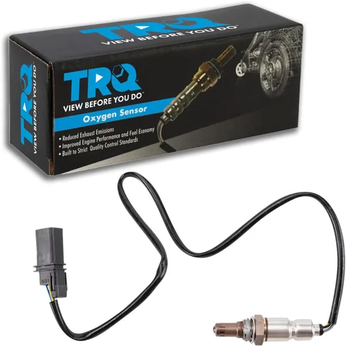 Vista 249 de TRQ Sensor de Oxígeno O2 de 4 Hilos de Banda Estrecha Compatible con VW Atlas 2.0L 2018-21, VW GTI 2.0L 2016-18, Audi A3 Quattro 2.0L 2015-18, VW