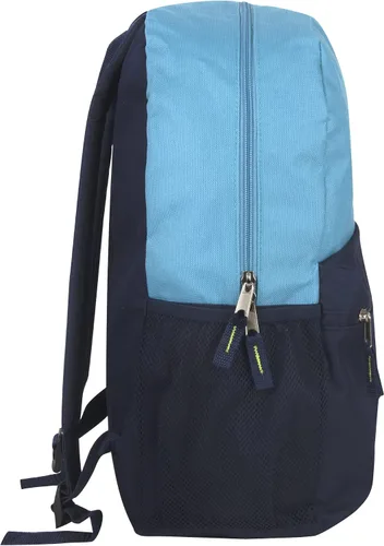 Vista 4 de Trail maker Paquete de 24 mochilas al por mayor para niños, escuela, adultos, deportes, mochilas de bloque de color de 18 pulgadas a granel