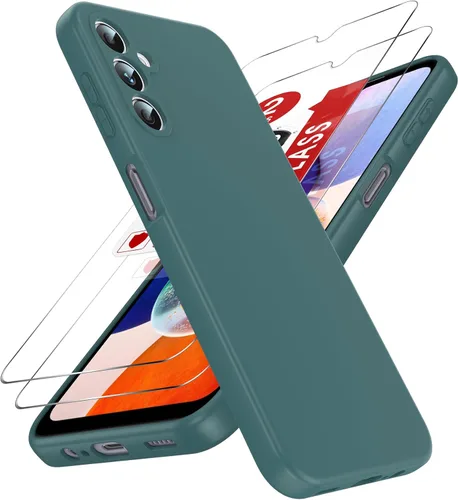 Vista 97 de LeYi Funda para Motorola Moto G Play 4G 2024: Funda para Moto G Play 4G 2024 con funda delgada y antiarañazos, silicona líquida a prueba de golpes