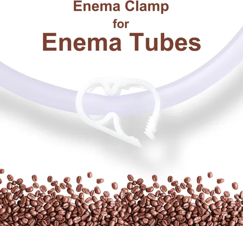 Vista 5 de Tubo de repuesto de enema de 5.8 pies con puntas de boquilla de enema fáciles de instalar para un uso cómodo, tubo flexible a prueba de fugas diseño