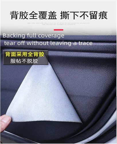 Vista 4 de Pegatinas para puerta de automóvil Mazda2 Jinxiang para puerta de automóvil, calcomanías antipatadas, calcomanías interiores resistentes a