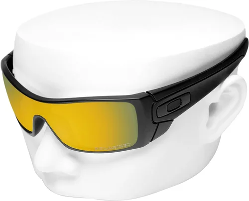 Vista 2 de OOWLIT Lentes de repuesto compatibles con Oakley Batwolf Sunglass, 24K