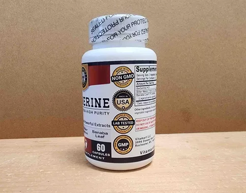 Vista 7 de Berberina HCL 1200mg Premium, ultra alta pureza, 60 cápsulas puras – Suplemento de berberina, apoya el sistema inmunológico, berberina Plus mejorada