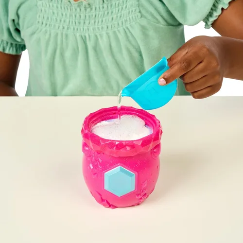 Vista 5 de Magic Mixies Mixlings Paquete de 2 Calderos con Magical Fizz y Reveal Unboxing. Duplica la Magia y Revela 2 Mixlings de la Serie Crystal Woods. ¡40