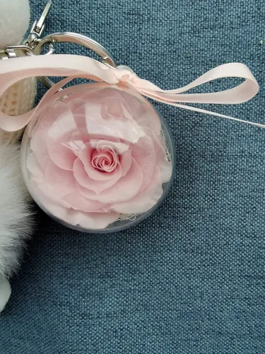 Vista 7 de DORISJACKY Llaveros de muñeca lindos accesorios para monedero cartera y llavero de coche