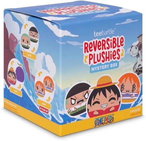 Vista 23 de TeeTurtle Godzilla - Caja ciega reversible de peluche de 3 pulgadas, lindo animal de peluche suave Kawaii