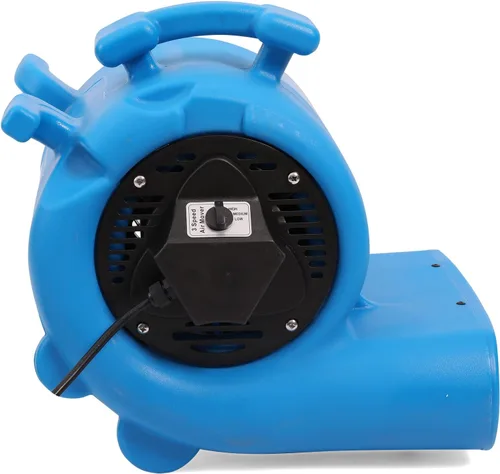 Vista 5 de MOUNTO Secadores de alfombra de piso de 3/4 HP 3000CFM Air Mover de 3 velocidades para enfriar, secar, circulación de aire