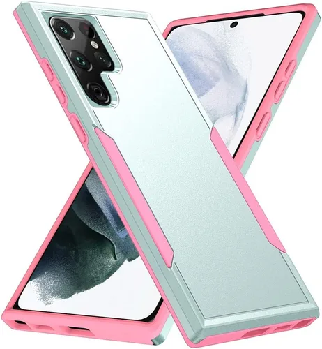 Vista 19 de Funda para Samsung Galaxy S21 (no para S21 Plus y S21 Ultra), resistente, a prueba de golpes, de grado militar, soporte de carga inalámbrica