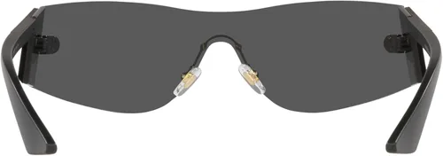 Vista 4 de Versace Gafas de sol unisex con montura gris lentes gris oscuro 0000in