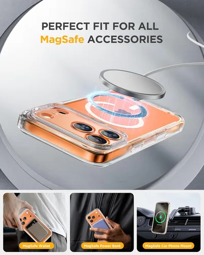 Vista 151 de Miracase Serie de vidrio para iPhone 11 de 6.1 pulgadas, funda protectora de cuerpo completo resistente mejorada con protector de pantalla de vidrio