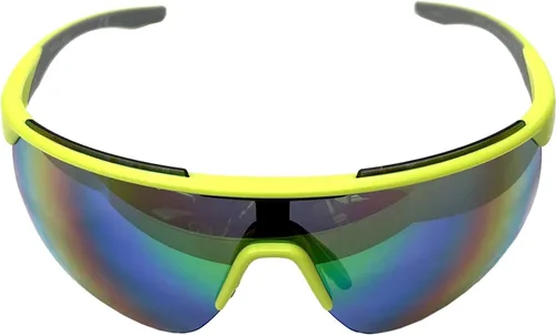 Vista 2 de Rawlings LTS - Gafas de sol deportivas para hombre, montura verde con lentes multicolor