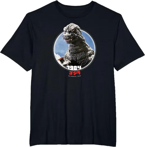 Vista 43 de Godzilla 1984 El regreso de Godzilla Icons of Toho - Camiseta pequeña Negro