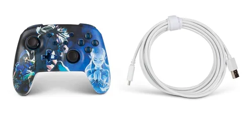 Vista 9 de PowerA Enhanced Wireless Controller for Nintendo Switch - Midnight Ride Nintendo Switch Lite Gamepad game controller Bluetooth controller