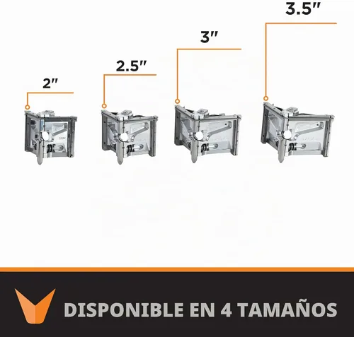 Vista 9 de Acabado de esquina con cabeza angular BoneHead de 2.5 pulgadas Maestro de paneles de yeso - Ruedas rápidas para acabado de esquinas de precisión