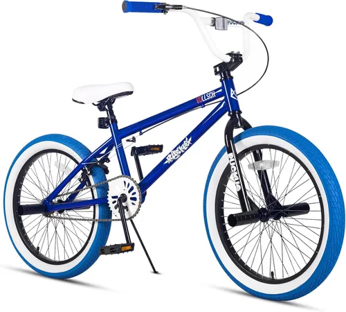Vista 13 de vollsch Bicicletas BMX Freestyle de 18 y 20 pulgadas para adolescentes de 6 a 15 años de edad, niños, niñas, principiantes con palanca, varios