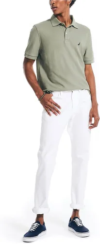 Vista 2 de Nautica Polo de cubierta de rendimiento de ajuste clásico fabricado de forma sostenible para hombre