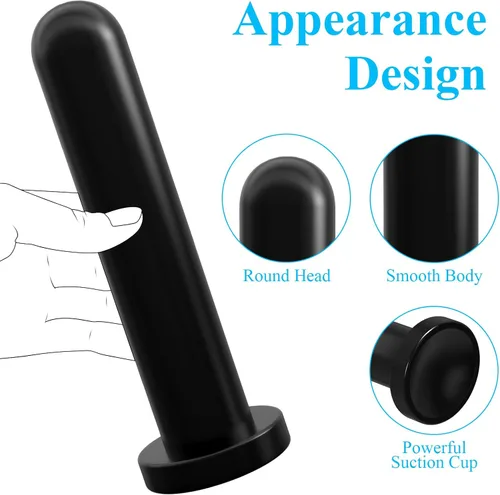 Vista 5 de Entrenador de enchufe anal con fuerte ventosa para hombres y mujeres, consolador suave y pequeño con correa, juguetes sexuales vaginales