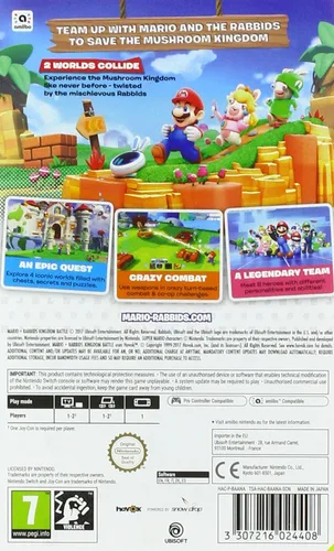 Vista 2 de Mario Rabbids Kingdom Battle Nintendo Switch