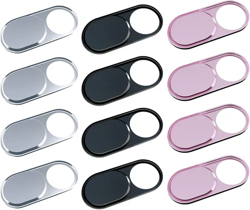 Vista 13 de Funda para cámara web de 0.027 pulgadas, ultra fina, para MacBook Pro, iMac, portátil, PC, iPad, iPhone, Smartphone, Proteja su privacidad visual