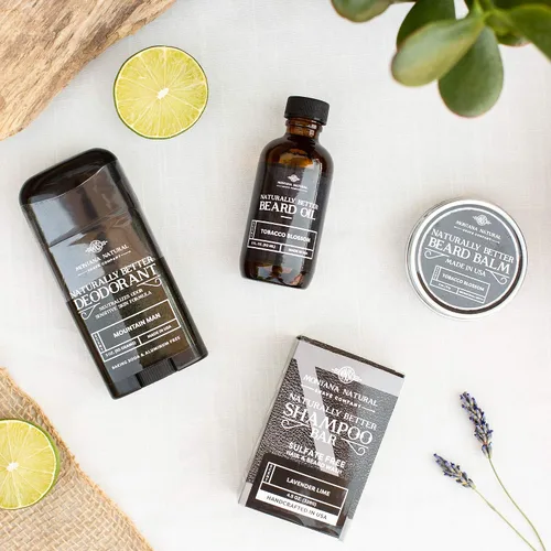 Vista 5 de MNSC Old Faithful - Champú sólido en barra y lavado de barba, sin sulfatos, ecológico, vegano, totalmente natural, derivado de plantas, fabricado
