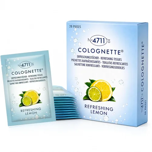 Vista 2 de Muelhens 4711 Colognette Eau de Cologne Perfumed Tissue para mujeres y hombres, 10
