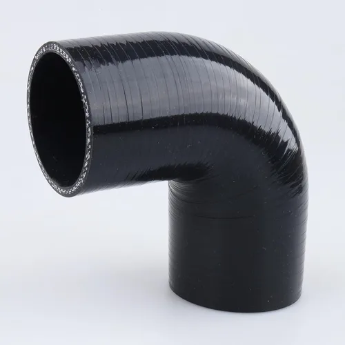 Vista 7 de AC PERFORMANCE ID 1.1" (28mm), Acoplador de codo de 90 grados, longitud de la pierna 3.5" (90mm), grosor de la pared 0.18" (4.5mm), 3 capas