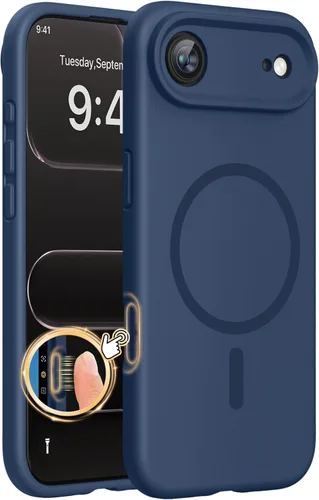 Vista 68 de Miracase Funda ultradelgada diseñada para iPhone SE 2022 (3ª generación)/iPhone SE 2020 (2ª generación)/iPhone 7/iPhone 8 con protector de pantalla