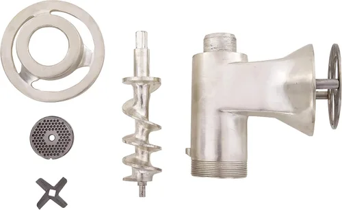 Vista 13 de PRO-CUT KG-22 picadora de carne de acero inoxidable con motor 1 Hp, sin arandela