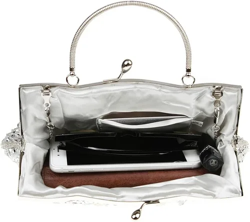 Vista 5 de Bolsos de noche de lentejuelas vintage de los años 20 para mujer