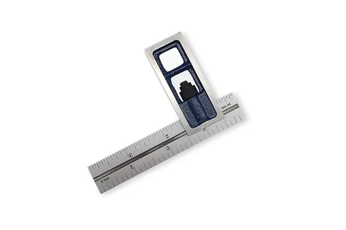 Vista 2 de Benchmark Tools 388176 Graduaciones 4R cuadradas de precisión de 4 pulgadas con precisión de +/- 0.002 pulgadas sobre la longitud de la hoja