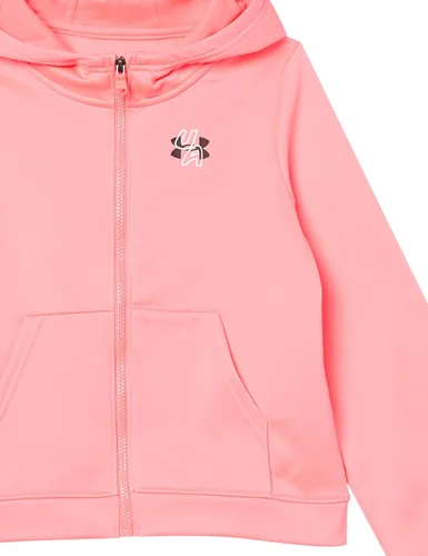 Vista 3 de Under Armour Girls Fleece Full-Zip T-Shirt