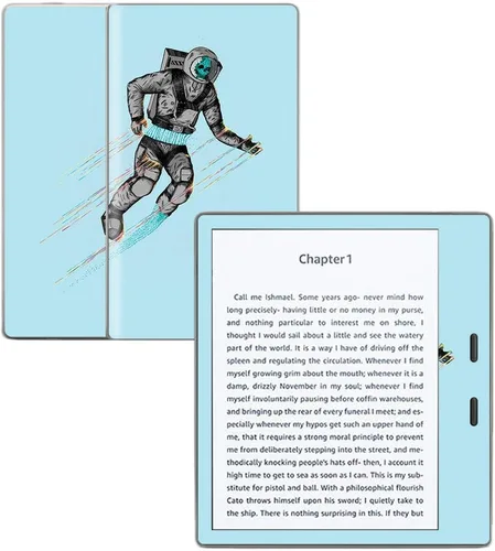 Vista 31 de MightySkins Skin compatible con Amazon Kindle Oasis 7" (9ª generación) – Naturaleza alterada Cubierta protectora de vinilo duradera y única