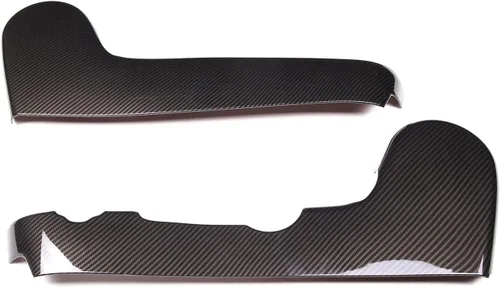 Vista 8 de Aunginsy Cubierta del panel de ajuste del asiento lateral del automóvil, bisel compatible con Toyota FJ Cruiser 2007-2021, cubierta de pista